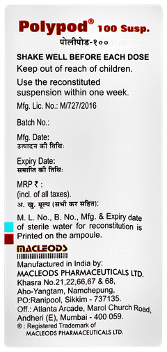 Polypod 100 Suspension 30ml