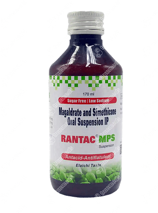 Rantac Mps Elaichi Sugar Free Suspension 170ml