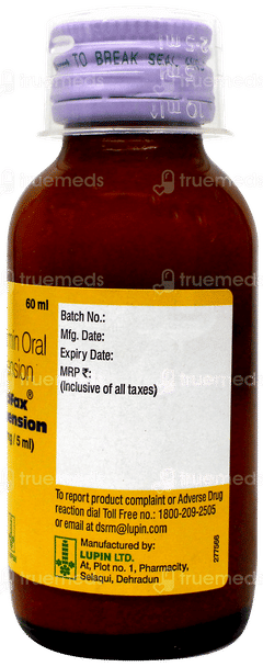 Rcifax Suspension 60Ml Rcifax Suspension 60Ml