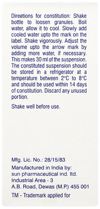 Refzil O 125mg Suspension 30ml