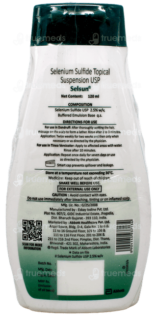 Selsun Suspension 120Ml