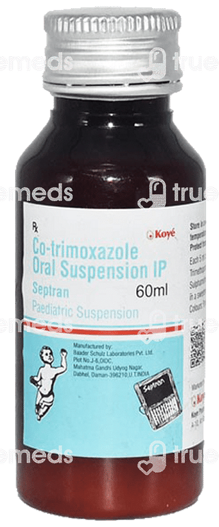 Septran Peadiatric 200/40 MG Suspension 60 ML