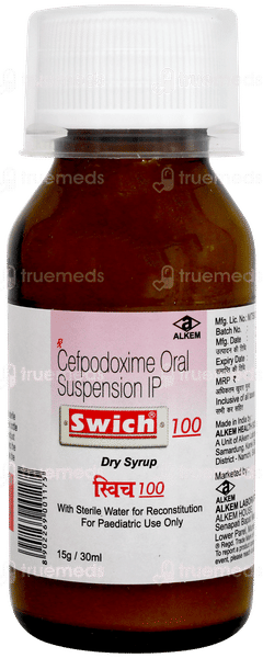 Swich 100 Dry Syrup 30ml