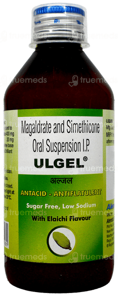 Ulgel Elaichi Flavour Sugar Free Suspension 200ml