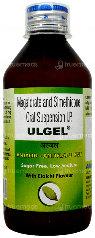 Ulgel Elaichi Flavour Sugar Free Suspension 200ml