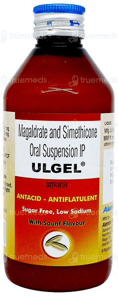 Ulgel Saunf Flavour Sugar Free Suspension 200ml