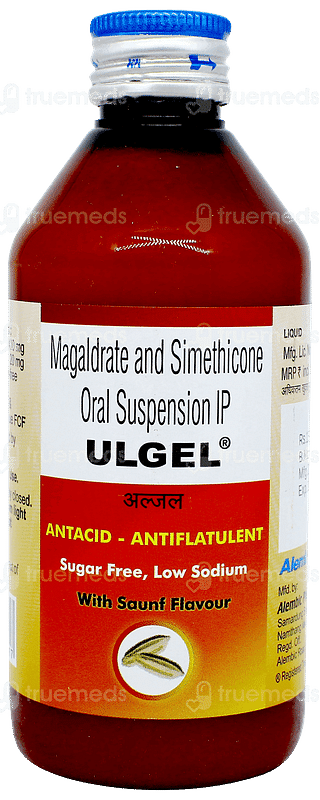 Ulgel Saunf Flavour Sugar Free Suspension 200ml