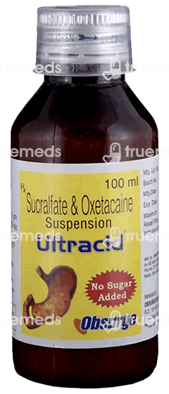 Ultracid No Sugar Added Suspension 100ml