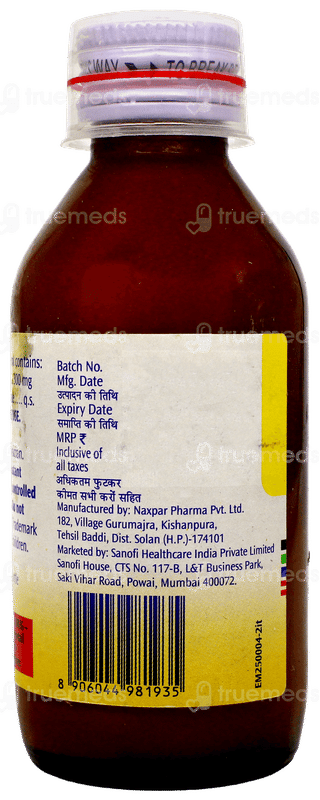 Vinlep Lemon Plum Flavour Suspension 100Ml