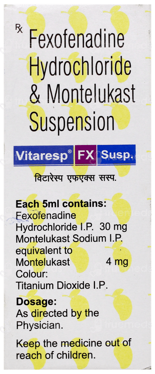 Vitaresp Fx Mango Flavor Suspension 60Ml