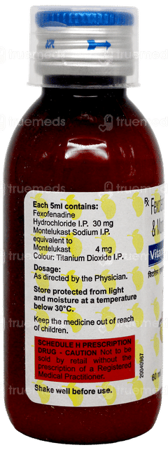 Vitaresp Fx Mango Flavor Suspension 60Ml