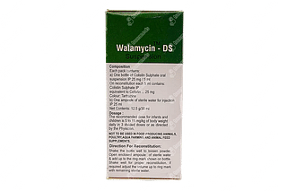 Walamycin Ds 25 MG Suspension 30 ML