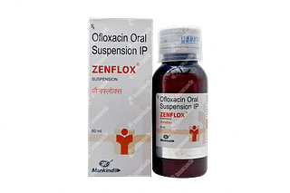 Zenflox 50 MG Suspension 60 ML