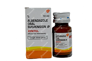 Zentel 400 MG Suspension 10 ML