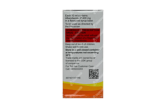 Zentel 400 MG Suspension 10 ML