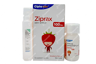 Ziprax 100mg Strawberry Flavour Dry Syrup 30ml