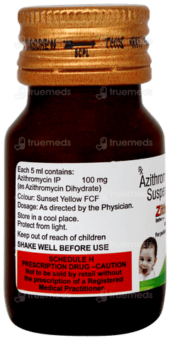 Zithrox 100 Readyuse Suspension 15ml