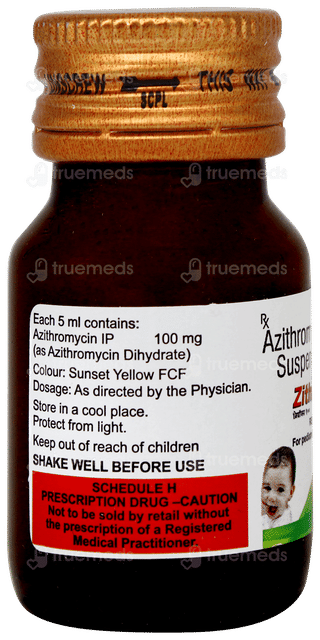 Zithrox 100 Readyuse Suspension 15ml