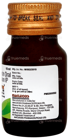 Zithrox 100 Readyuse Suspension 15ml