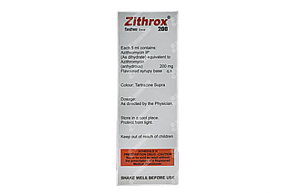 Zithrox 200 MG Suspension 15 ML