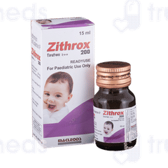 Zithrox 200 Suspension 15Ml Zithrox 200 Suspension 15Ml