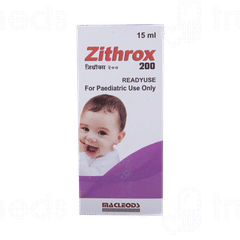 Zithrox 200 Suspension 15Ml Zithrox 200 Suspension 15Ml