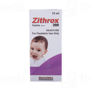 Zithrox 200 Suspension 15Ml
