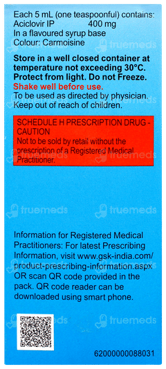 Zovirax Suspension 100ml