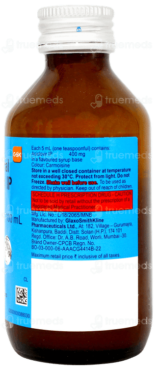 Zovirax Suspension 100ml