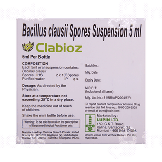 Clabioz Suspension 5 ML