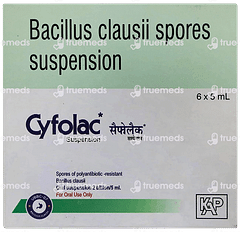 Cyfolac 5ml Pack Of 6 Suspensions