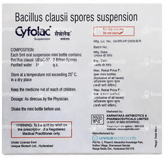 Cyfolac 5ml Pack Of 6 Suspensions