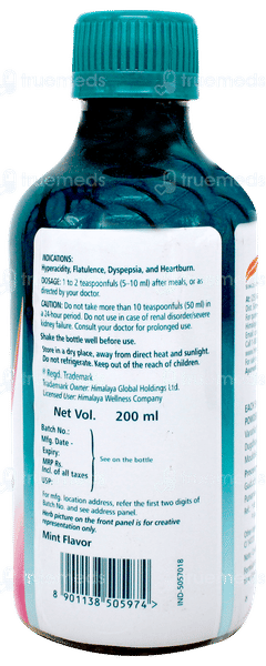 Himalaya Himcocid Sf Mint Suspension 200ml