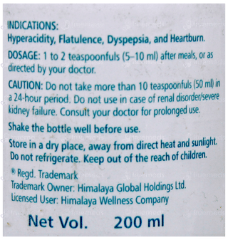 Himalaya Himcocid Sf Saunf Suspension 200Ml