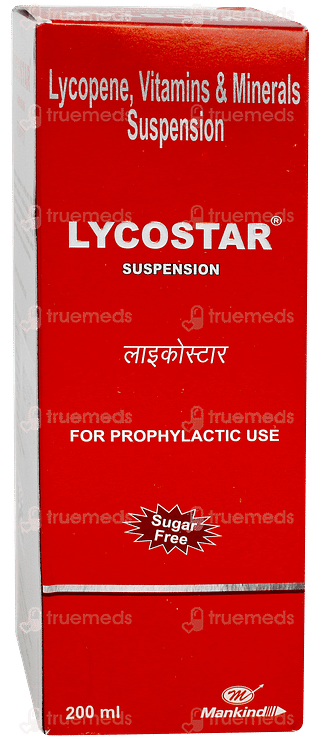 Lycostar Sugar Free Suspension 200ml