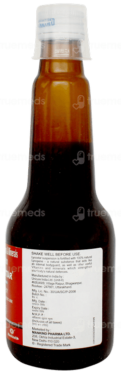 Lycostar Sugar Free Suspension 200ml