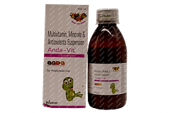 Anda Vit Mixed Fruit Flavour Suspension 150ml