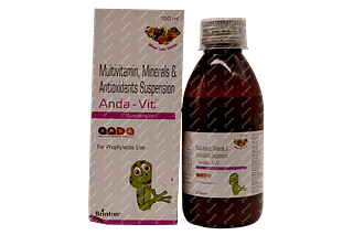 Anda Vit Mixed Fruit Flavour Suspension 150ml