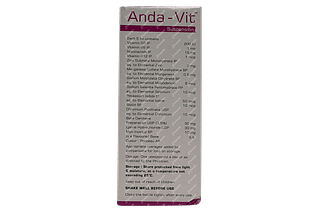 Anda Vit Mixed Fruit Flavour Suspension 150ml