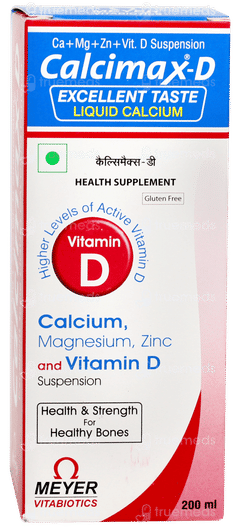 कैल्सिमैक्स-डी सस्पेंशन 200ml
