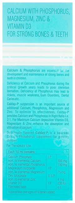 Calday P Orange With Peppermint Flavour Suspension 200Ml
