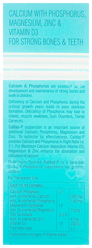 Calday P Orange With Peppermint Flavour Suspension 200Ml