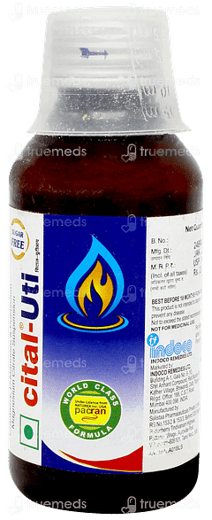 Cital Uti Sugar Free Suspension 100ml