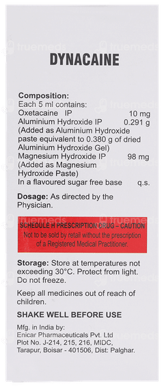 Dynacaine Suspension 200 ML Dynacaine Suspension 200 ML