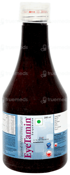 Eyetamin Sugar Free Suspension 200ml