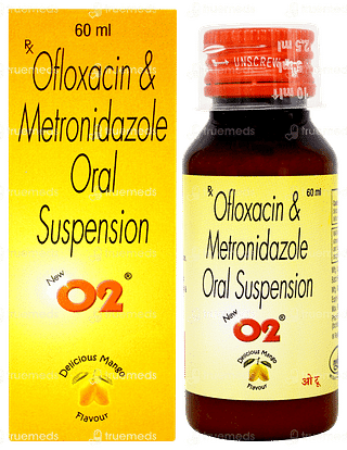 New O2 Mango Flavour Suspension 60ml