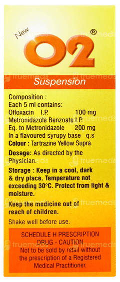 O2 New Mango Flavour Suspension 60ml