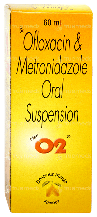 New O2 Mango Flavour Suspension 60ml