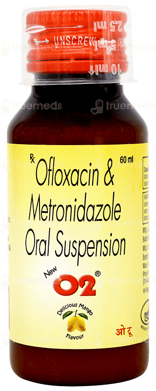 New O2 Mango Flavour Suspension 60ml
