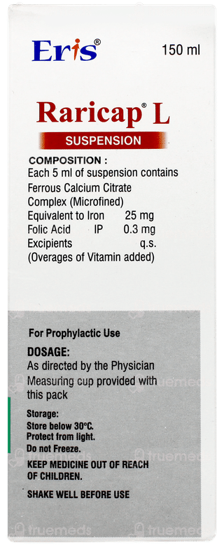 Raricap L Suspension 150ml